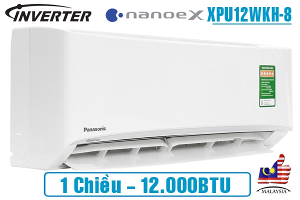 Điều hòa Panasonic 1 chiều Inverter 12000BTU CS/CU-XPU12XKH-8