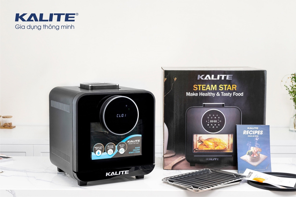 Nồi chiên hấp Kalite STEAM STAR 15 lít