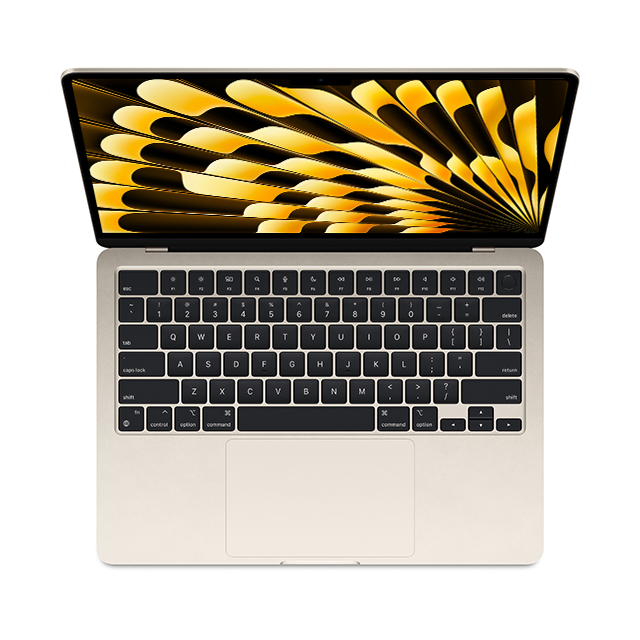 MacBook Air 13インチ M3 被せれ 16GB/512GBスターライト MacBook Air 13インチ M3 被せれ 16GB/512GBスターライト
