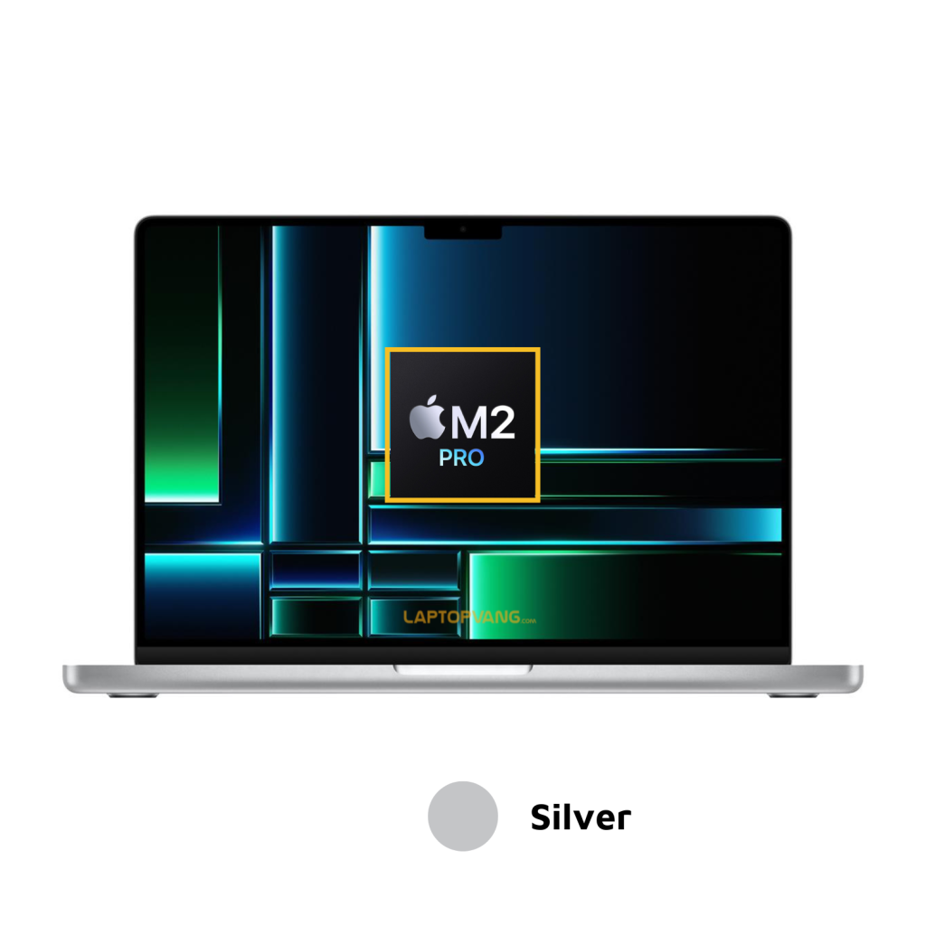 MacBook Pro 14 inch M2 Pro 10 CPU / 16 GPU - 16GB Ram - 512Gb - Silver - Likenew