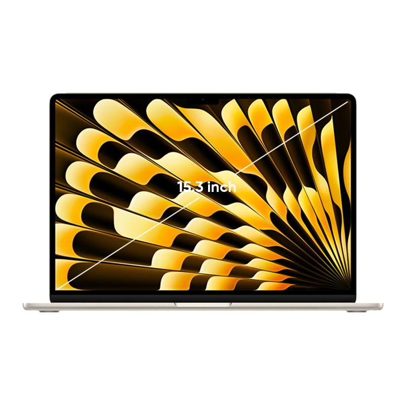 Macbook Air M3 15.3 inch 2024 - 8 CPU / 10 GPU / 16Gb Ram / 512Gb - Starlight