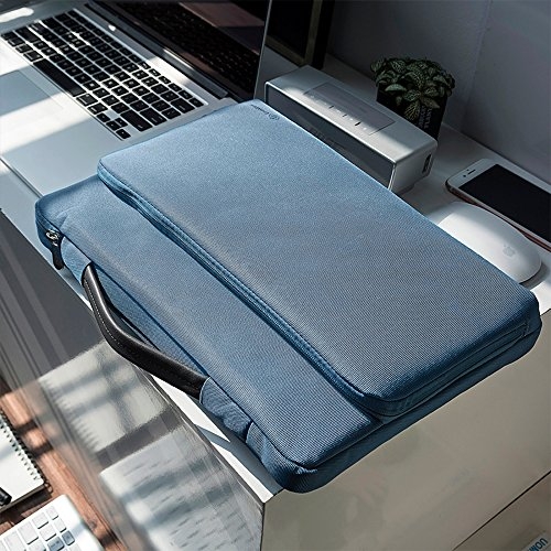 Túi Xách Chống Sốc Tomtoc (Usa) Briefcase Macbook Pro/Air 13” New Blue – A14-B02B