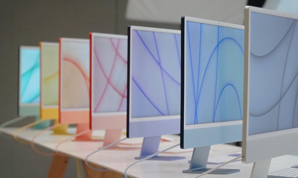 iMac 2021 24-inch 4K - Option 16GB / 1 TB - Apple M1 / 8 Core CPU