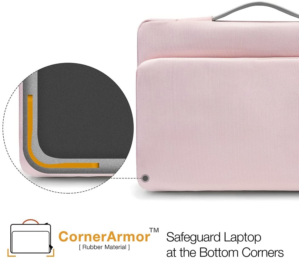 Túi Xách Chống Sốc Tomtoc (Usa) Briefcase Macbook Pro/Air 13” New Pink – A14-B02C