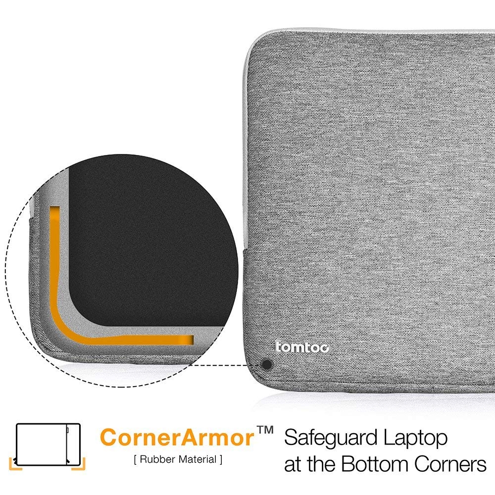 Túi Chống Sốc Tomtoc (Usa) 360° Protective Macbook Pro/Air 13″ New Gray A13-C01G