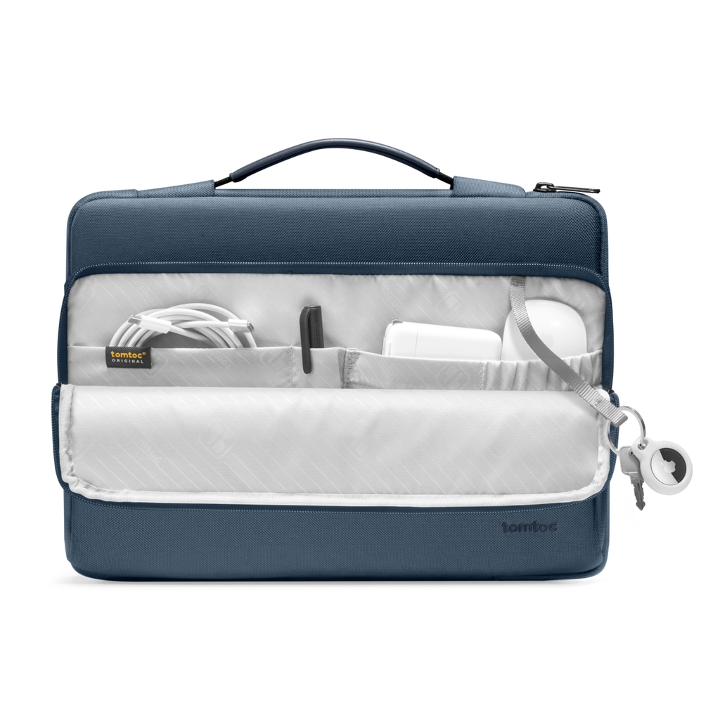 Túi Tomtoc Briefcase MB Pro/Air 13'/14' Navy Blue - A14-D2B1