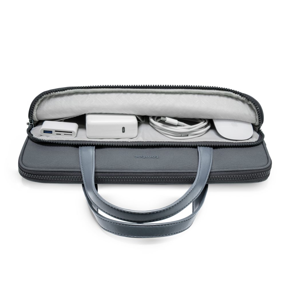 Túi Xách Tomtoc (Usa) Briefcase Premium For Macbook 13”/14”, Ultrabook 13″ Gray H21-C01G01