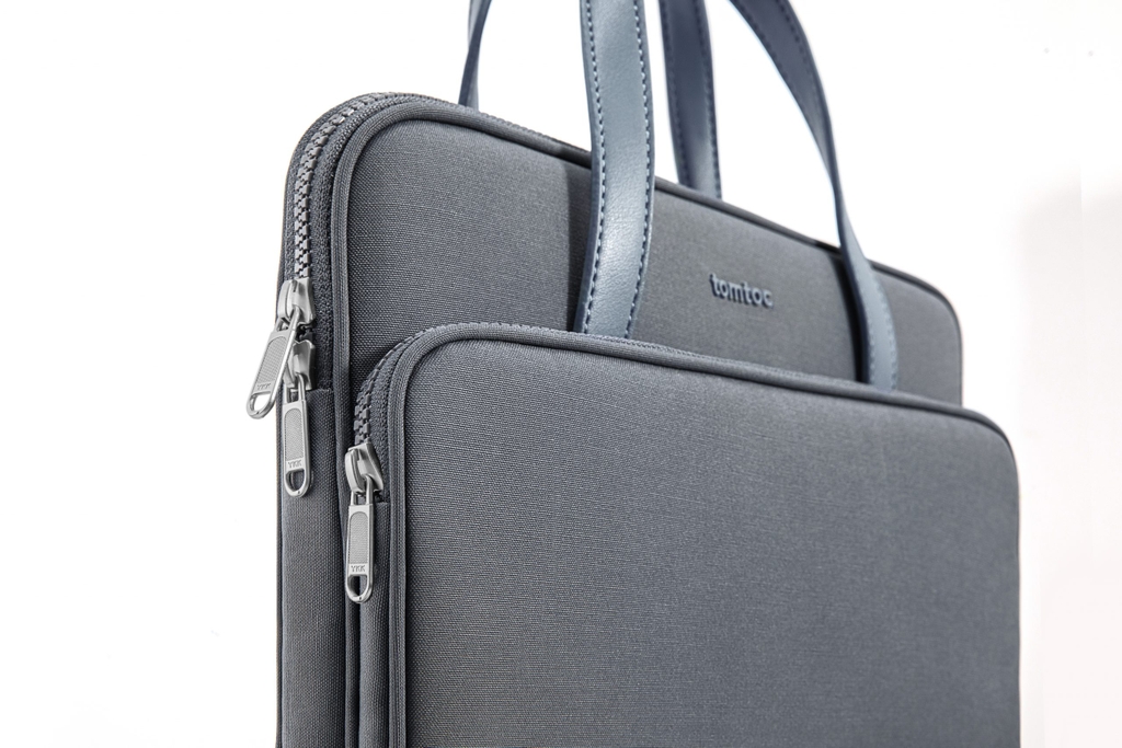 Túi Xách Tomtoc (Usa) Briefcase Premium For Macbook 13”/14”, Ultrabook 13″ Gray H21-C01G01