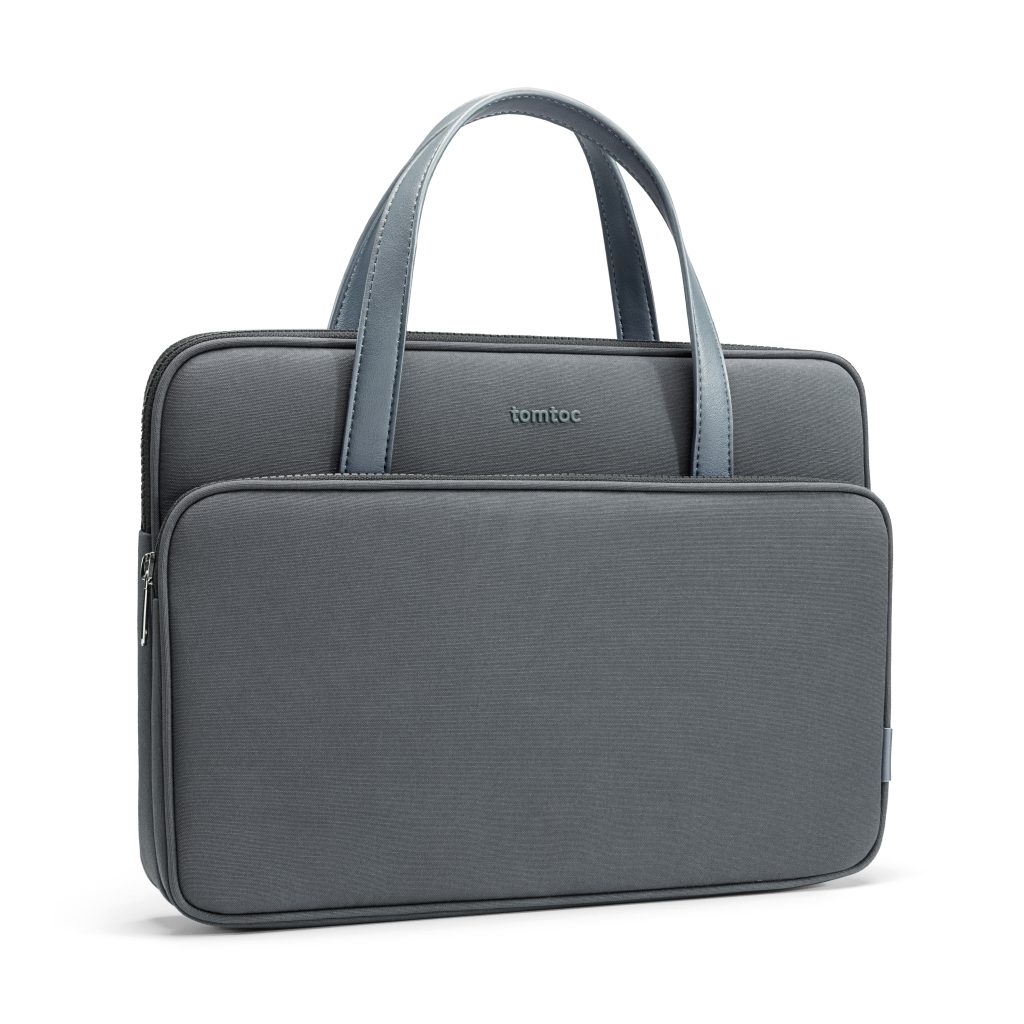 Túi Xách Tomtoc (Usa) Briefcase Premium For Macbook 13”/14”, Ultrabook 13″ Gray H21-C01G01