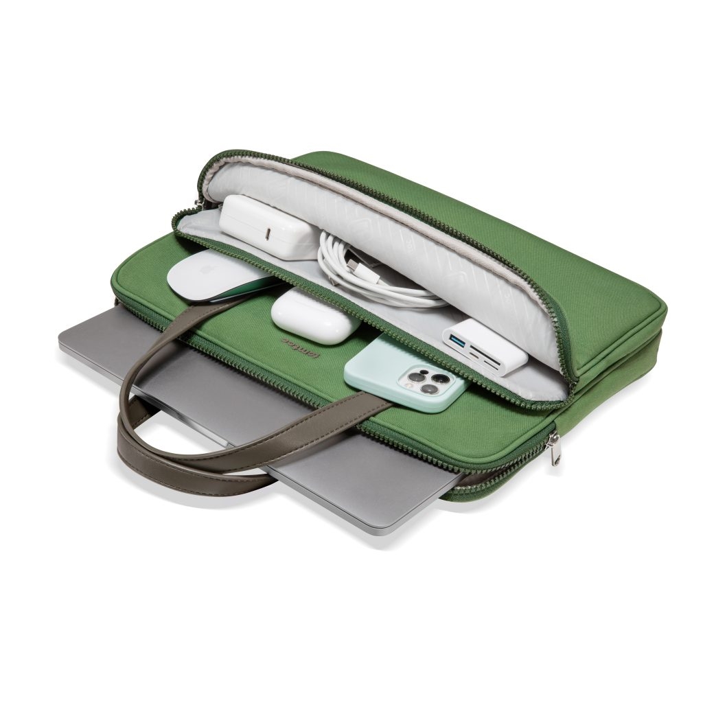 Túi Xách Tomtoc (Usa) Briefcase Premium For Macbook 13”/14”, Ultrabook 13″ Green H21-C01T01