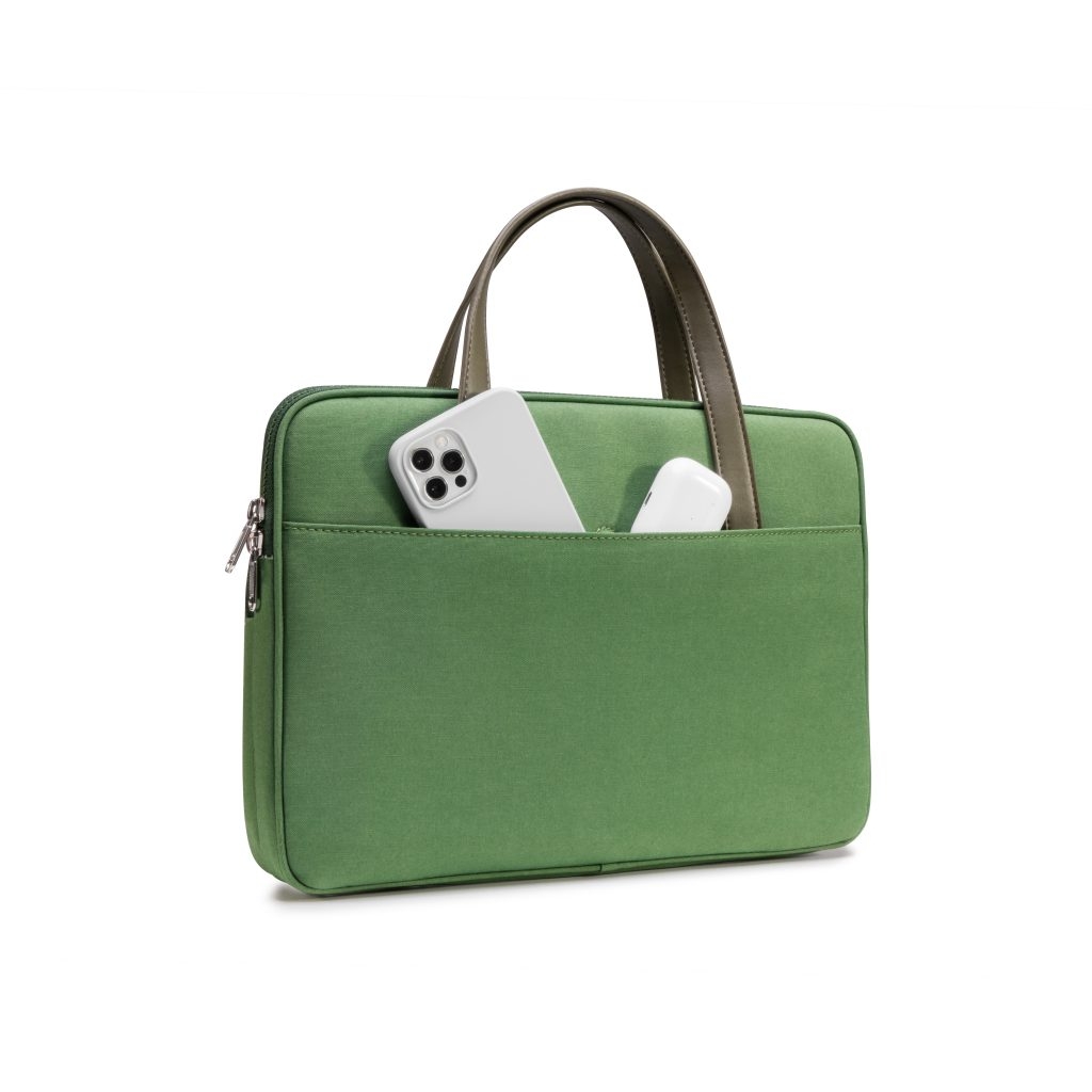 Túi Xách Tomtoc (Usa) Briefcase Premium For Macbook 13”/14”, Ultrabook 13″ Green H21-C01T01