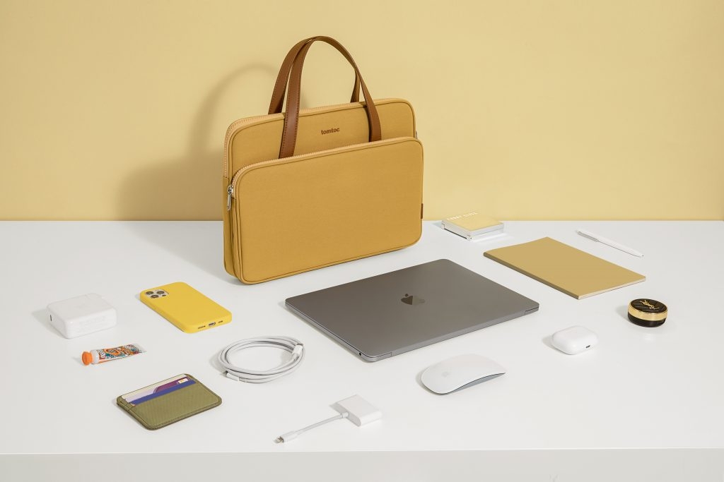 Túi Xách Tomtoc (Usa) Briefcase Premium For Macbook 13”/14”, Ultrabook 13″ Pink H21-C01Y01