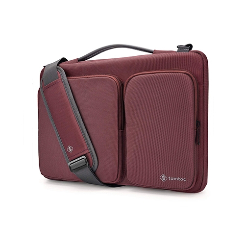 Túi Đeo Tomtoc (Usa) 360* Shoulder Bags Macbook 13″ Red – A42-C01R