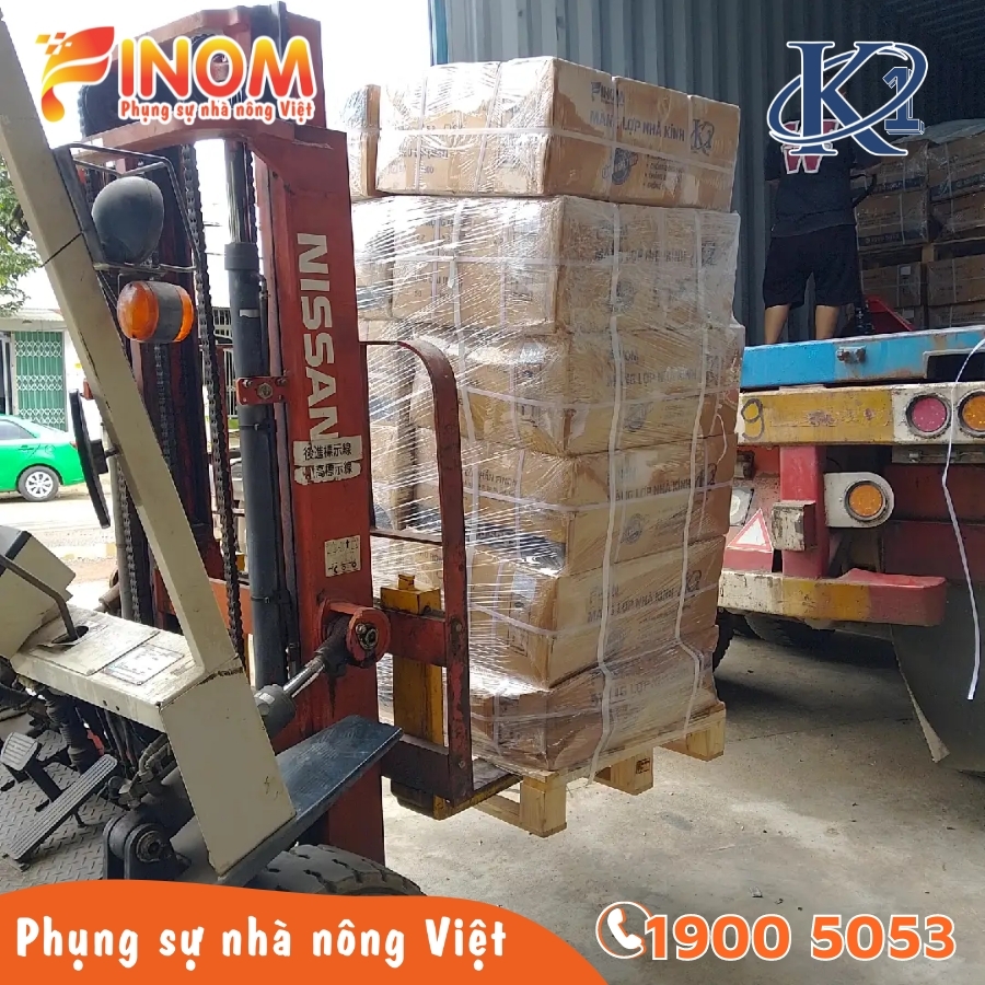 Màng lợp nhà kính 7 lớp K1 khổ 3.2 mét