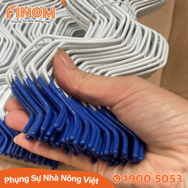 Ziczac bọc nhựa Blue