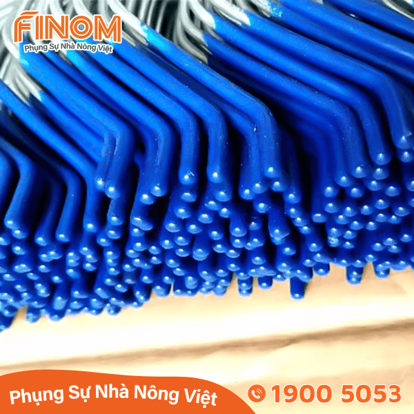 Ziczac bọc nhựa Blue