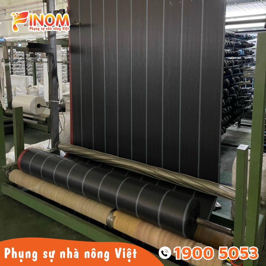 Bạt địa phủ đất nông nghiệp màu đen 110 gram/m2