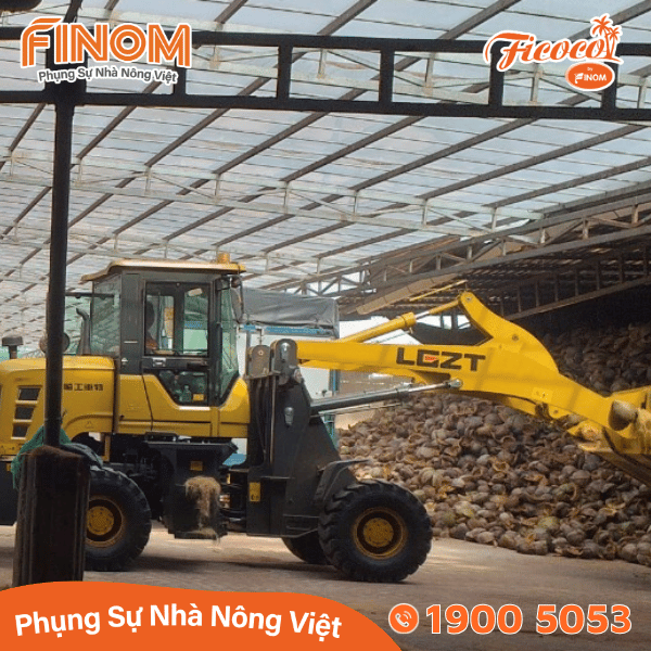 Giá thể xơ dừa xử lý xả chát 95/5