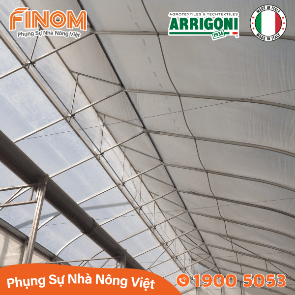 Lưới chắn côn trùng Arrigoni Biorete Air Plus 50 mesh - Khổ 4.2 x 50 mét