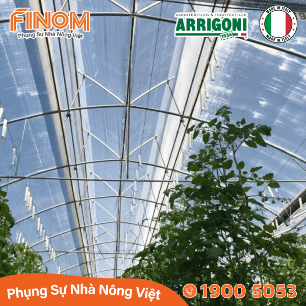 Lưới chắn côn trùng Arrigoni Biorete Air Plus 50 mesh - Khổ 2.1 x 50 mét