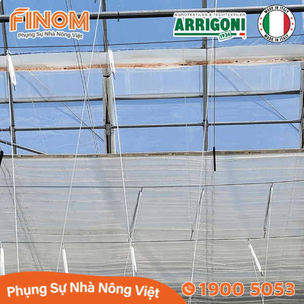 Lưới chắn côn trùng Arrigoni Biorete Air Plus 50 mesh - Khổ 2.1 x 50 mét
