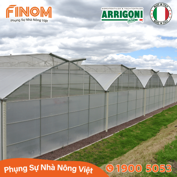 Lưới chắn côn trùng Arrigoni Biorete Air Plus 50 mesh - Khổ 2.1 x 50 mét