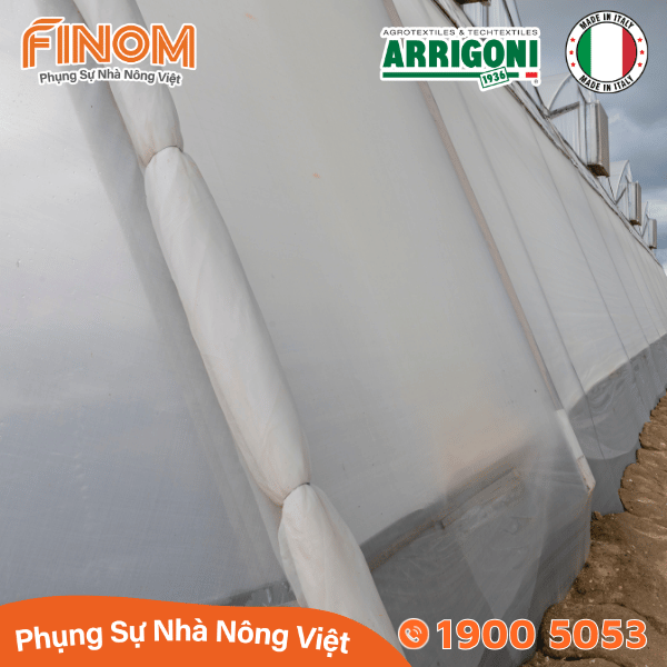 Lưới chắn côn trùng Arrigoni Biorete Air Plus 50 mesh - Khổ 4.2 x 50 mét