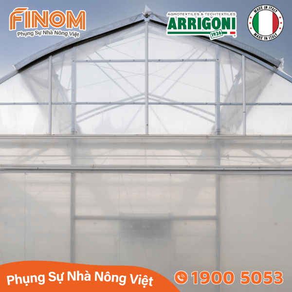 Lưới chắn côn trùng Arrigoni Biorete Air Plus 50 mesh - Khổ 4.2 x 50 mét