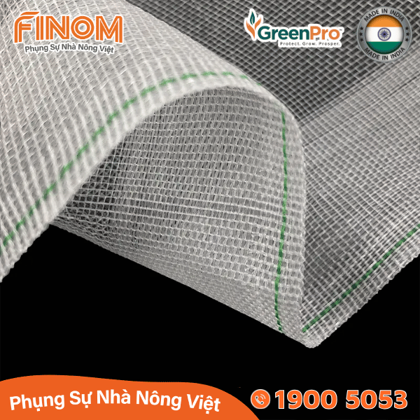 Lưới chống côn trùng Ấn Độ 32 mesh Khổ 3.6 x 100 mét