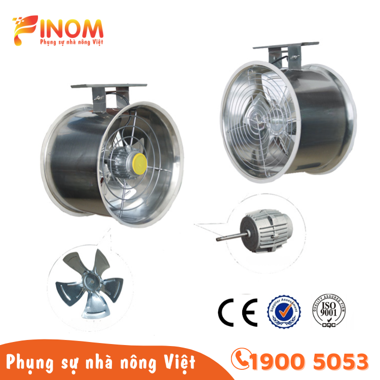 Quạt đối lưu không khí trong nhà màng FF400