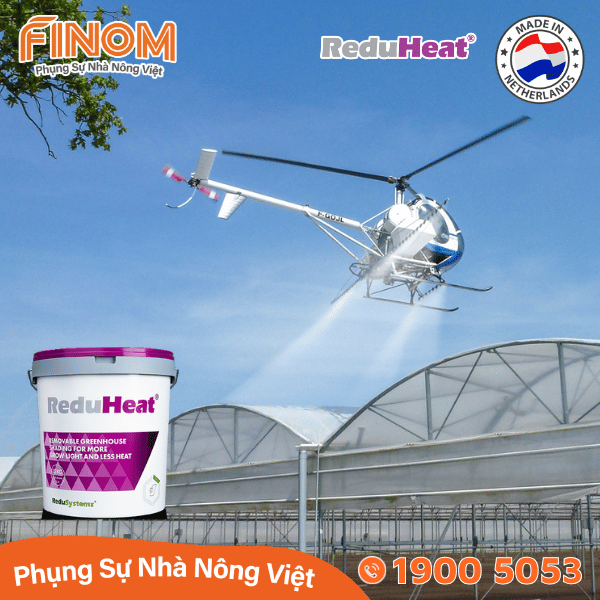 Sơn chống nóng nhà màng không rửa trôi Reduheat