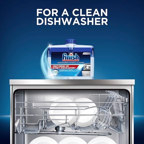 Chai 250ml Dung Dịch Vệ Sinh Sạch Sâu Cặn Bẩn Máy Rửa Chén Finish Hương Soda (EU) – (Khuyên Dùng 3 Tháng 1 Lần)