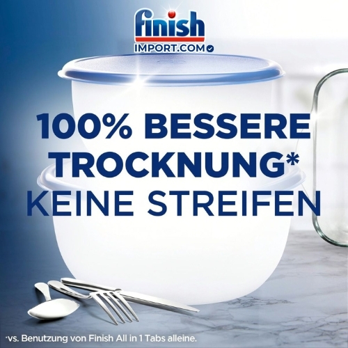 Chai 400ml Nước Làm Bóng Chén Finish (Hương Chanh) – Hỗ Trợ Sấy Khô & Ngăn Đọng Nước