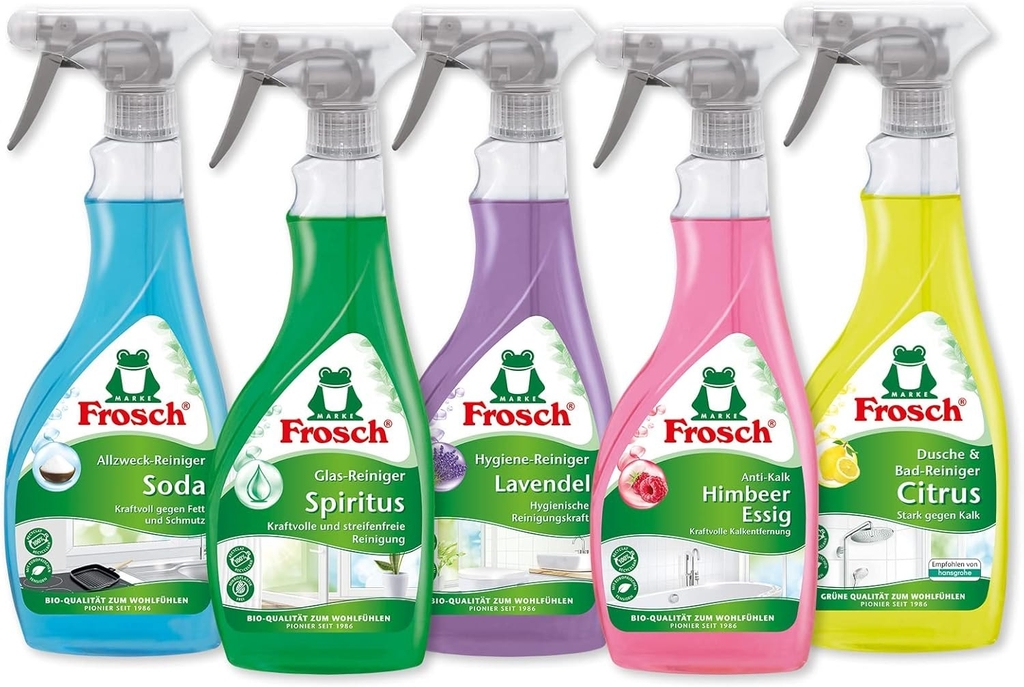 Chai Xịt Vệ Sinh Tủ Lạnh Hữu Cơ Frosch 300ml