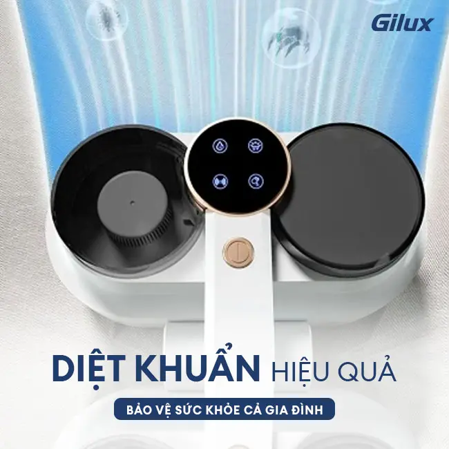 Máy hút bụi giường nệm có dây Gilux GLL 86 – Hút sạch sâu, diệt khuẩn vượt trội