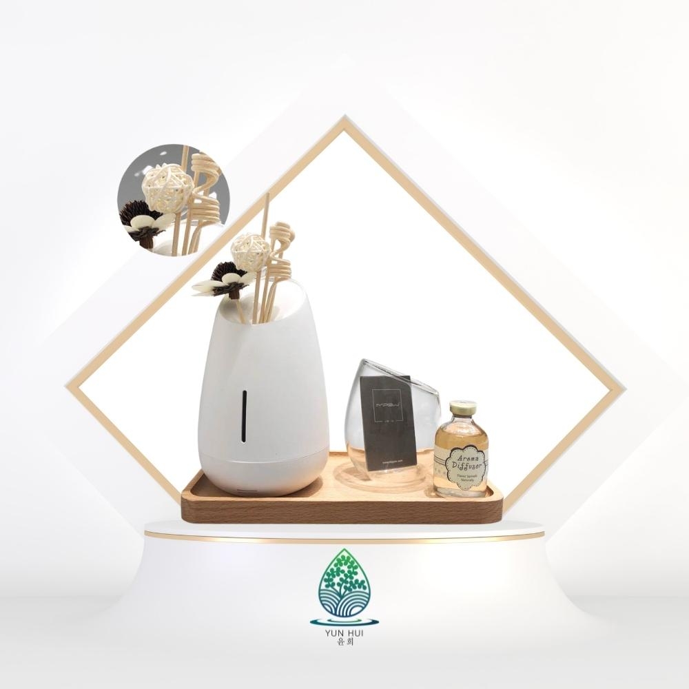 Máy khuếch tán tinh dầu có đèn YH Mipow Vaso Aroma Diffuser Version 2 Made in USA NEW 2024