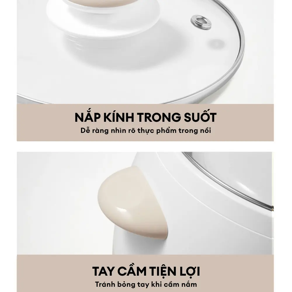 Nồi nấu chậm Gilux GLN75 Công nghệ nấu chậm hiện đại – Giữ trọn hương vị và dưỡng chất