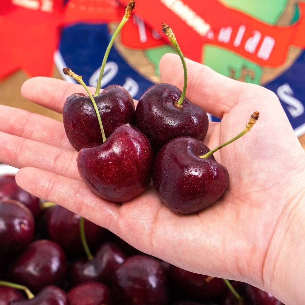 Thùng 2Kg Size 32-34 | Cherry Đỏ Úc Nhập Khẩu Chính Ngạch – Tươi Ngọt Tự Nhiên