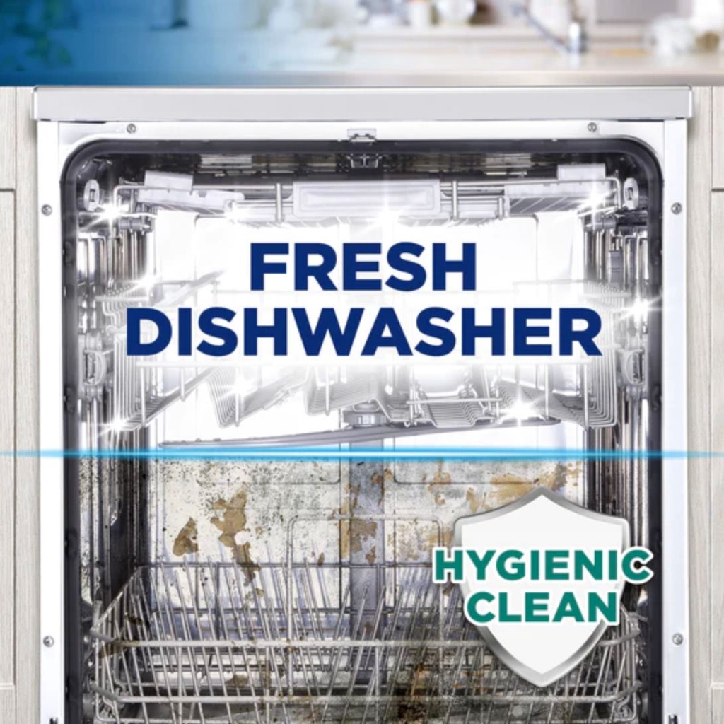 Vỉ 3 Viên Vệ Sinh Bảo Trì Máy Rửa Chén Finish (EU) – (Vỉ 3 viên - Khuyên dùng 1 tháng 1 lần/viên)