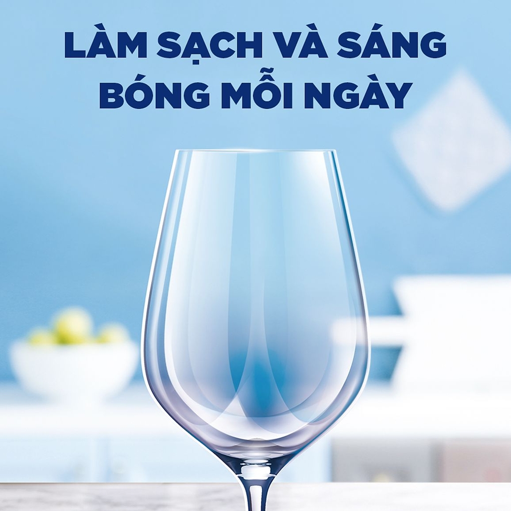 Combo 4 món Finish Tối Ưu: Túi 110 viên All in 1 + nước làm bóng 800ml + muối 1.5kg + vệ sinh máy 250ml