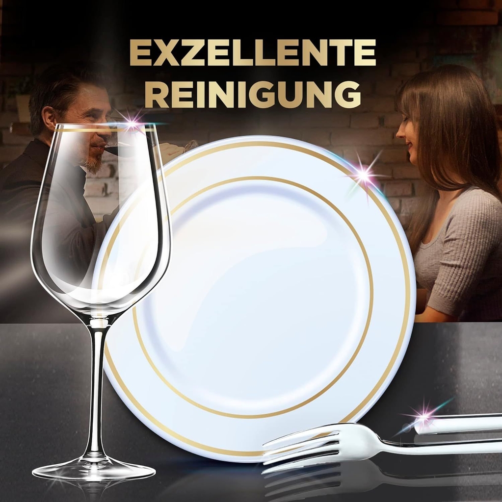 Túi 70 viên rửa chén Finish Ultimate PLUS Hương Soda 2025 – 14 tính năng MỚI – Dành cho máy rửa chén 12-13 bộ trở lên