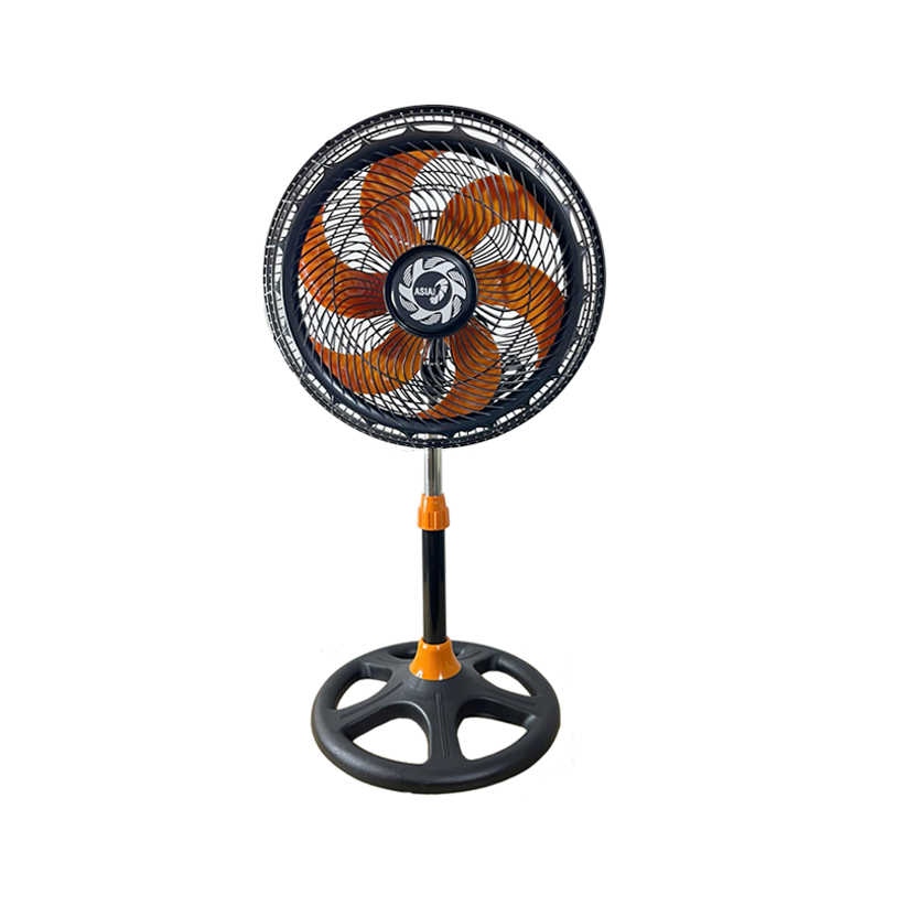 Quạt lửng ASIAVINA Turbo Plus VY638892 Đen Cam 90W – Gió mạnh, êm ái, siêu bền