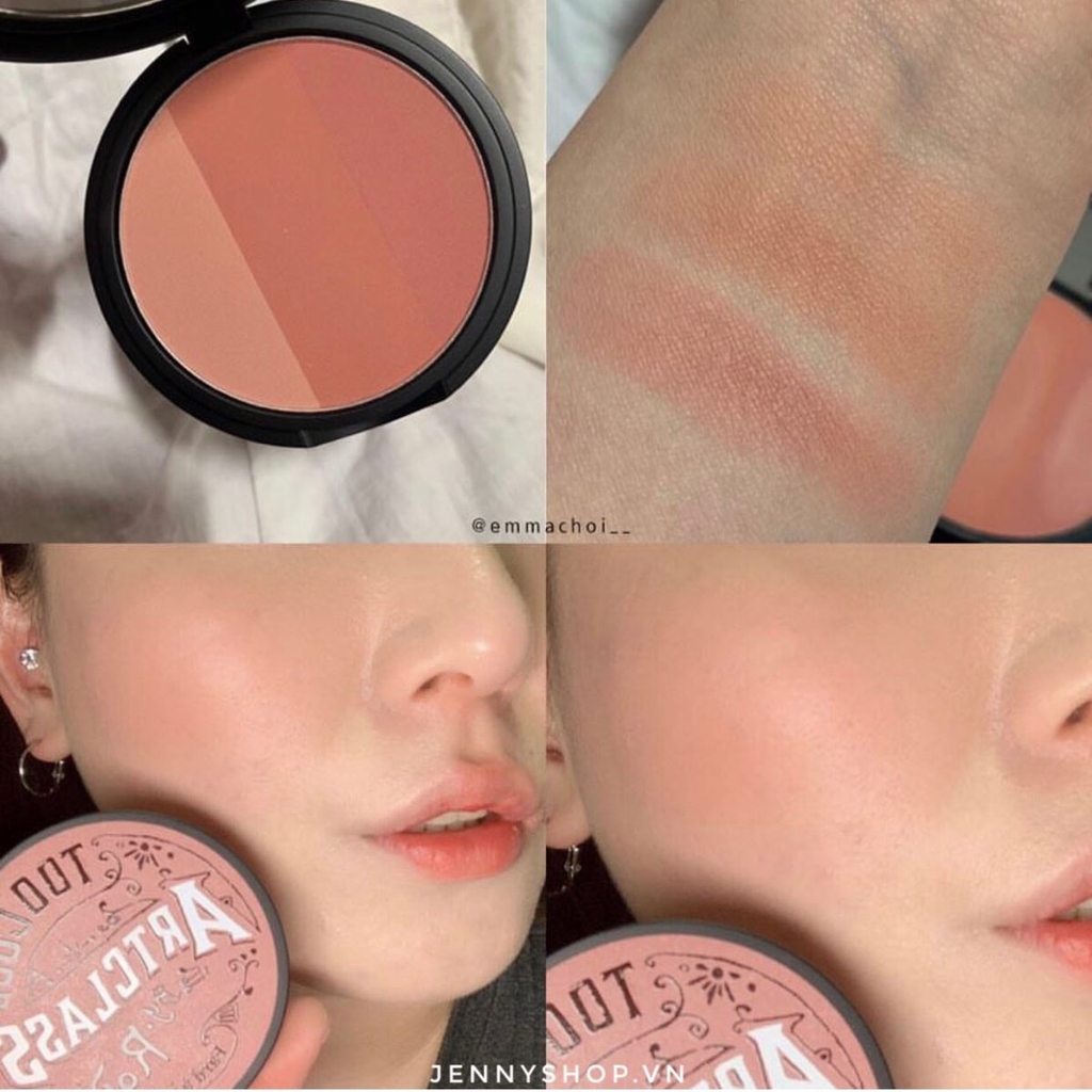 Phấn Má Hồng 3 Ô Too Cool For School Art Class By Rodin Blusher