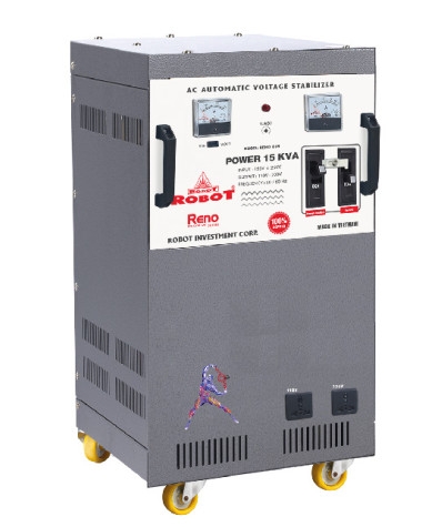 Ổn Áp Robot Reno 15KVA (150-250v) - Reno 818