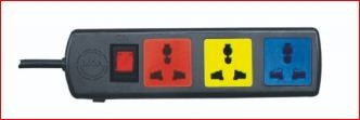 Ổ Cắm Kéo Dài Đa Năng Công Tắc 2 Cực LiOA 3DN2.32N