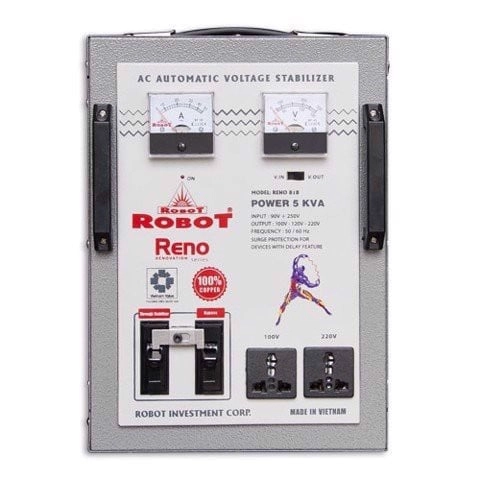 Ổn Áp Robot Reno 5KVA (90-250v) - Reno 818