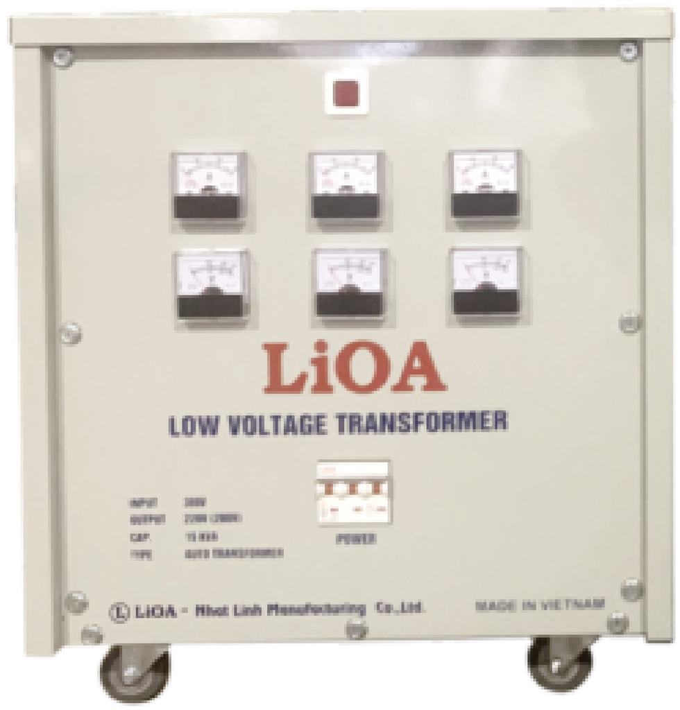 Biến Áp Đổi Nguồn Hạ Áp 3 Pha 6.3kva LiOA 3K630M2DH5YC (loại Cách ly)