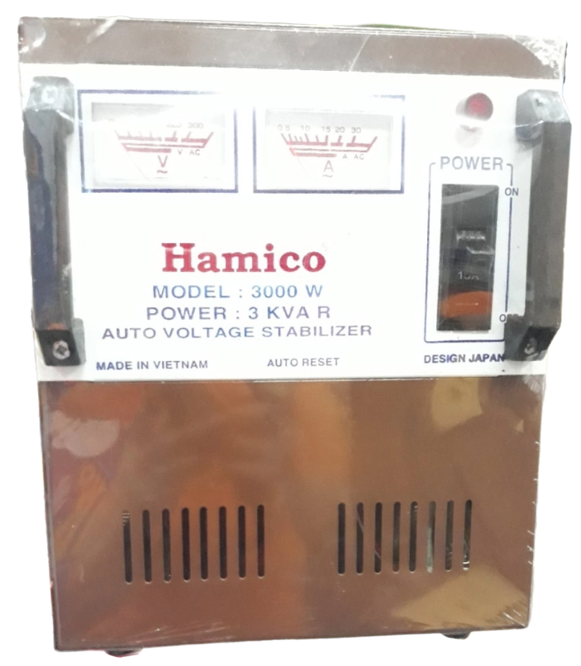 Ổn áp Hamico 1 Pha - 3KVA (140v - 240v)