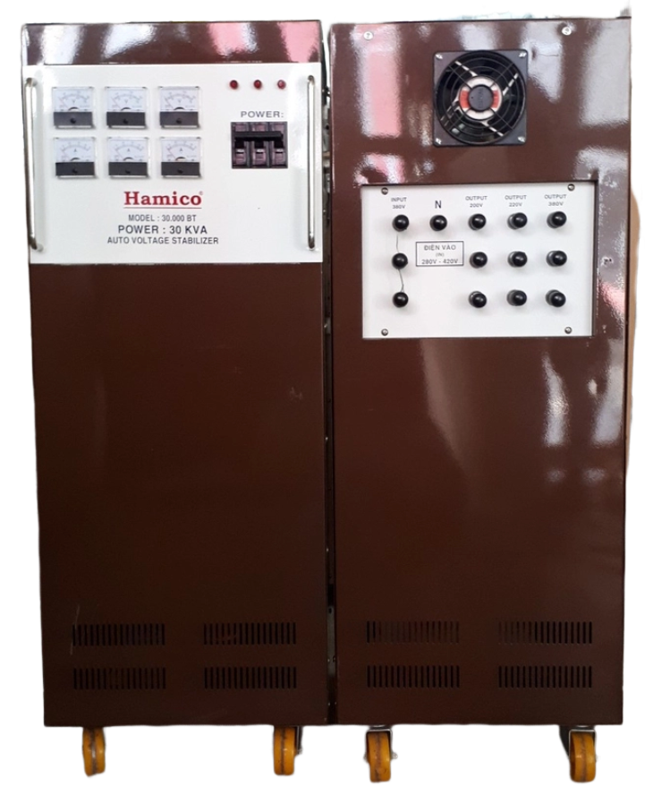 Ổn Áp Hamico 3 Pha - 30Kva (150v - 250v)