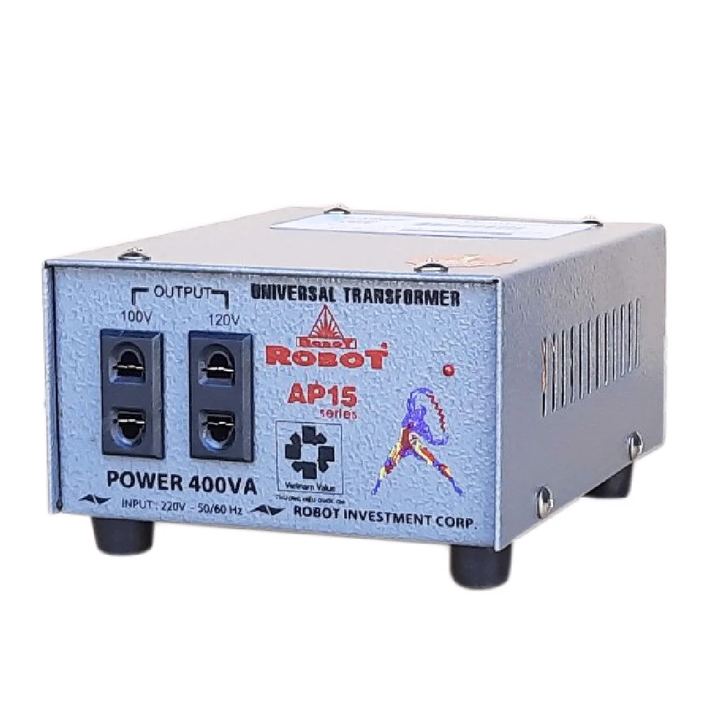 Biến Thế Đổi Điện 1 Pha Robot 400VA